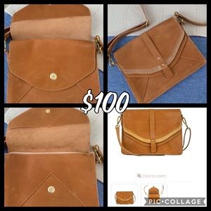 Sseko Saddle Crossbody Clutch